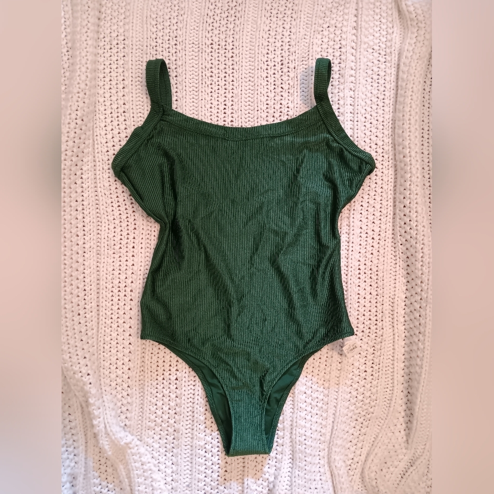 Aerie Green One Piece Swimsuit